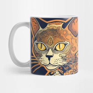 Cat tattoo Mug